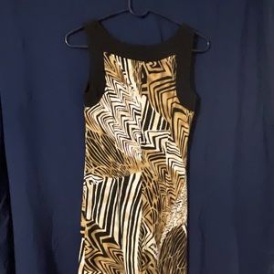 Animal print dress